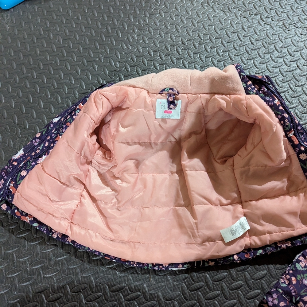 Carter's Purple and Pink Overalls And 3in1 Jacket for Winter - Picture 5 of 7